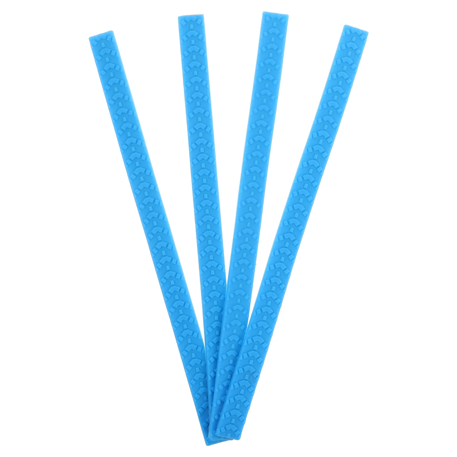 

Silicone Luggage Wheel Protectors Blue Chair Leg Floor Covers Noise Reduction Durable Easy Install Caps Folding Suitcase Bags