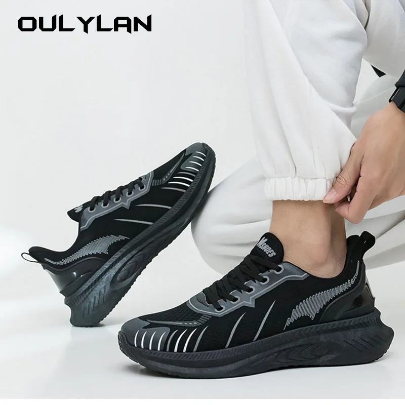 

2024 New Breathable Running Shoes, Casual Fitness, Lightweight, Balanced, Non Slip Shoes, Couple Sports Shoes