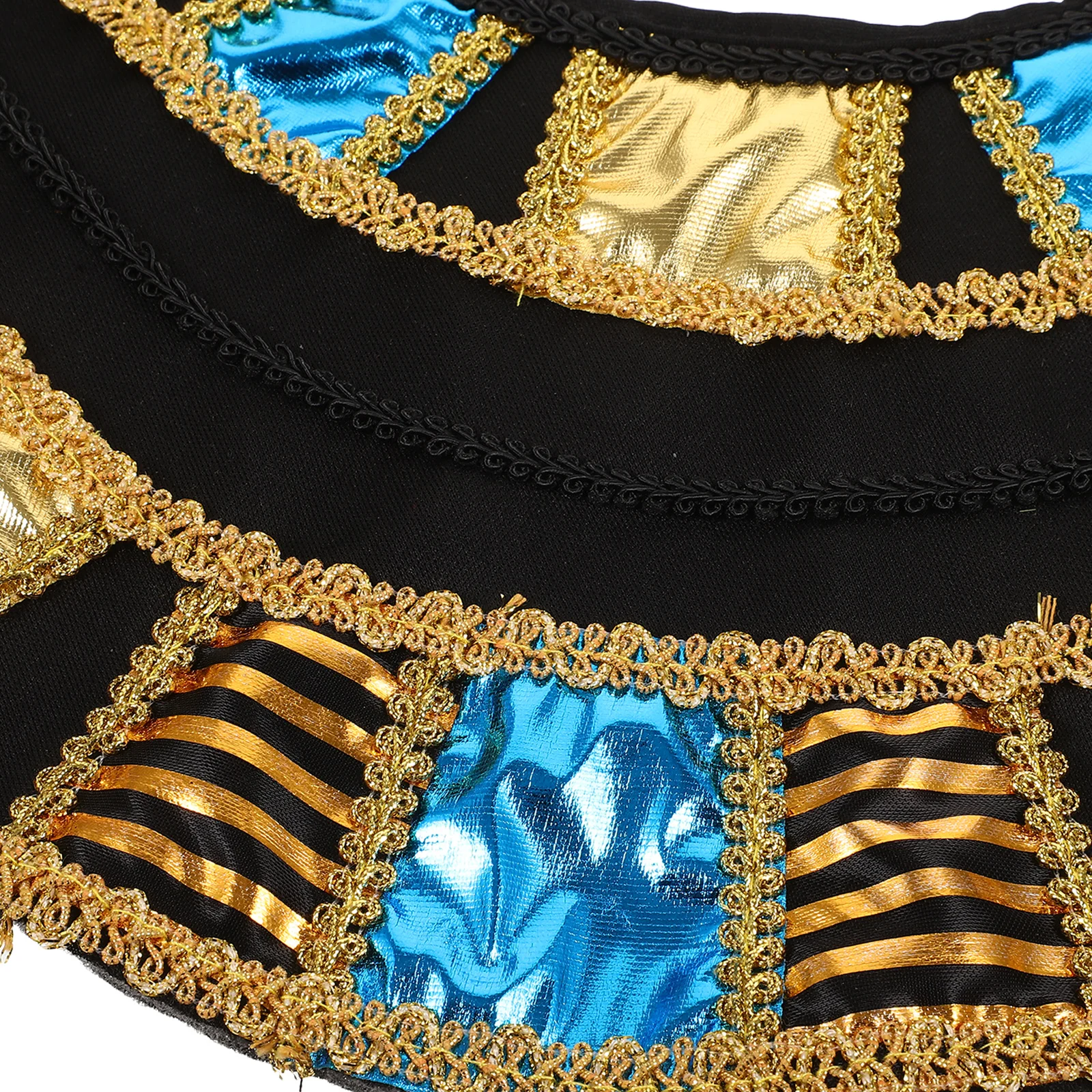 1세트 이집트 코스프레 소품 세트에는 할로윈 파티 의상 액세서리 성인 청소년 이집트 의상용 칼라 손목밴드 포함