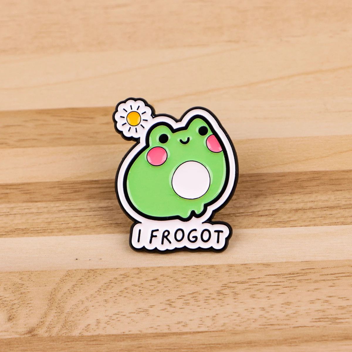 Animals Frogs Dog Monkey Enamel Pins Funny Cartoon Quotes Brooch Lapel Pin Badge on Clothing Accessories Fashion Jewelry Gifts - view 6