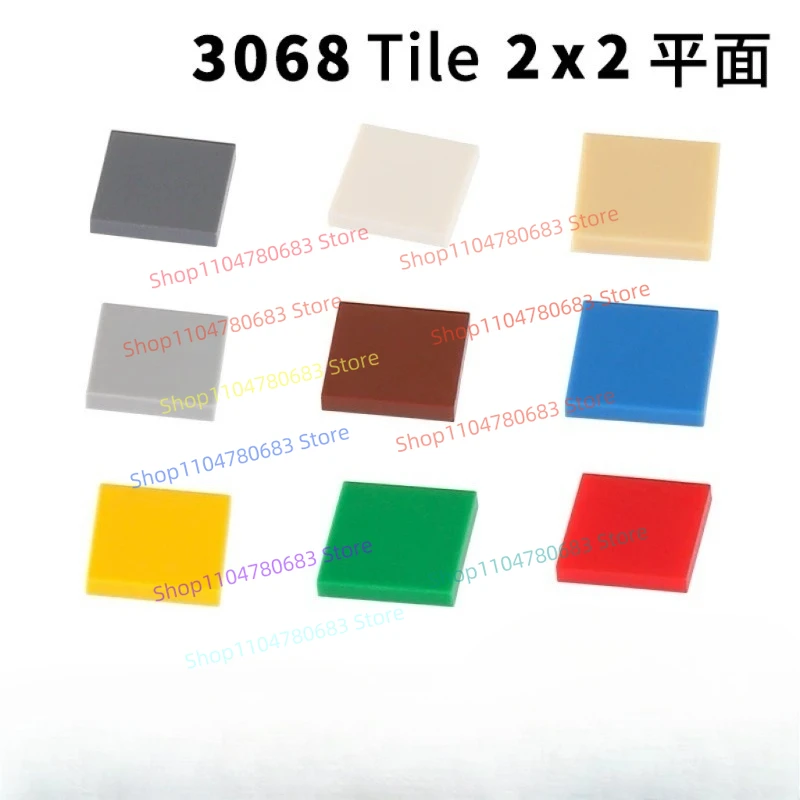 

Набор аксессуаров для строительных блоков MOC, совместимый с панелями 2x2 игрушек для сборки и соединения комплектов для бесплатной игры в смешивание и соответствие