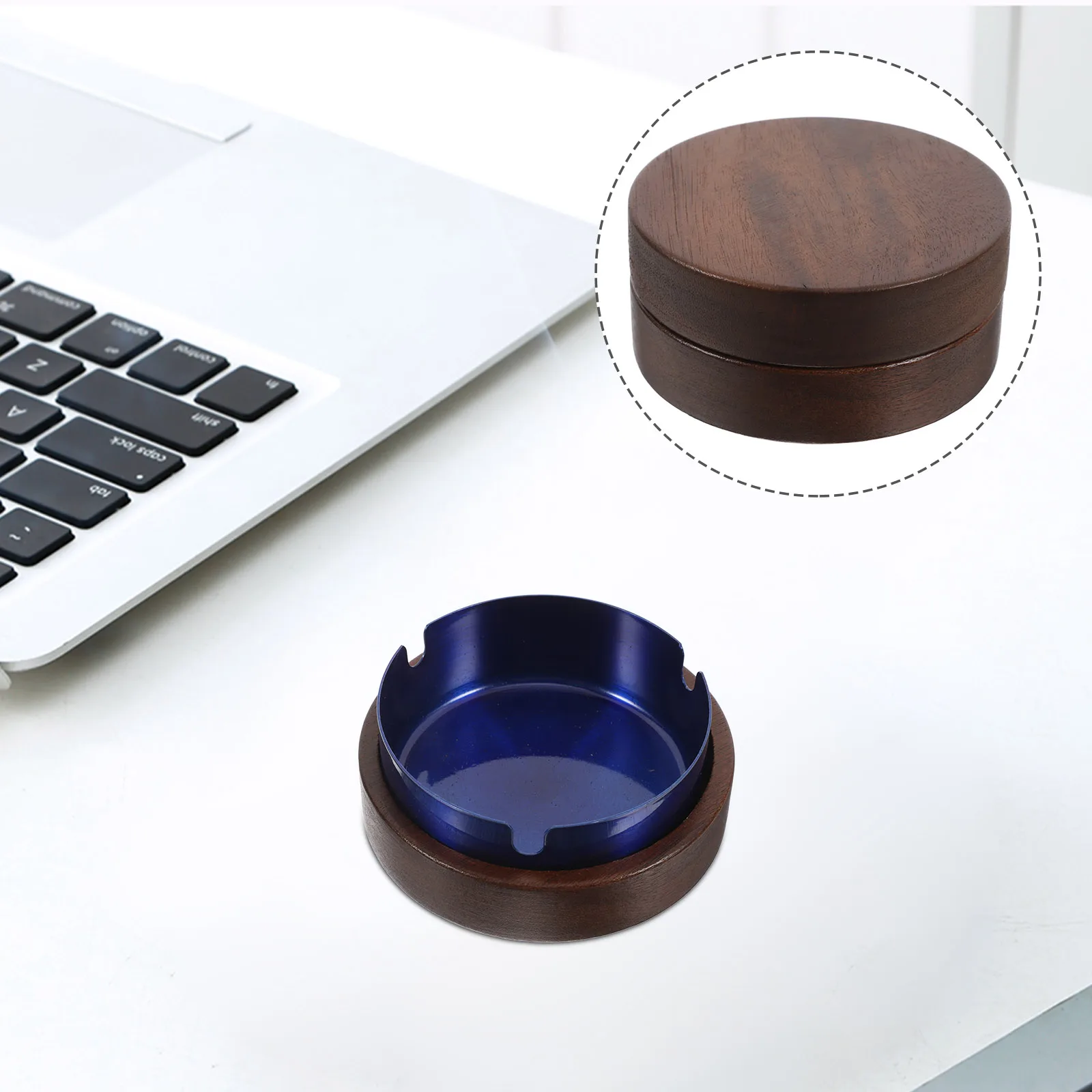 

Stainless Steel Ashtray Round Cigarette Ash Holder Reusable For Indoor Office Living Room Smoke Ash Container Cigarette