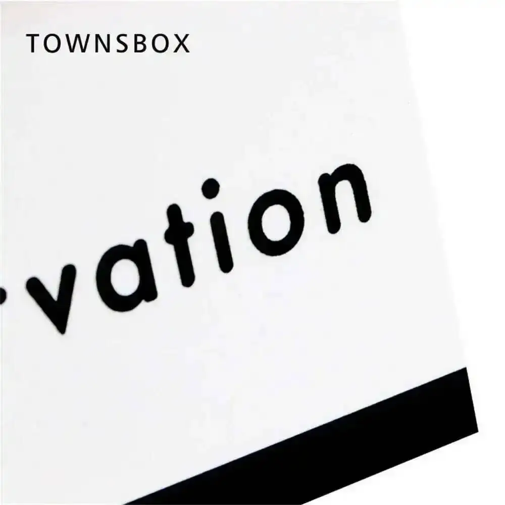 Weißes Acryl-Schreibtischschild mit Schwarzem UV-Druck, Hotel-Restaurant-Tischreservierungsschild, Schreibtischschild-Platte 10x6cm – Detail 4