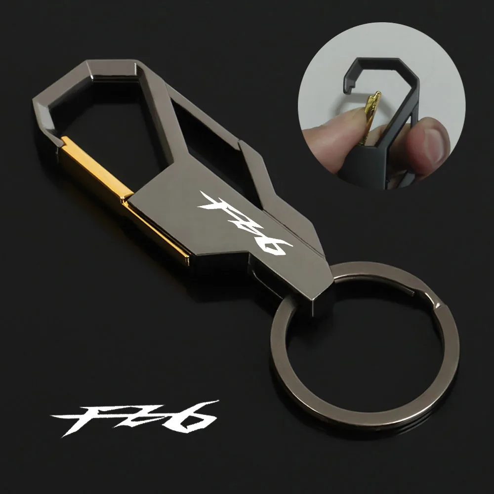 

For Yamaha FZ6 FAZER 600 FZ6S FZ6N FZ6 S/N FAZER600 Motorcycle Accessories Keychain Key Ring Waist Hanging KeyChains Keyring