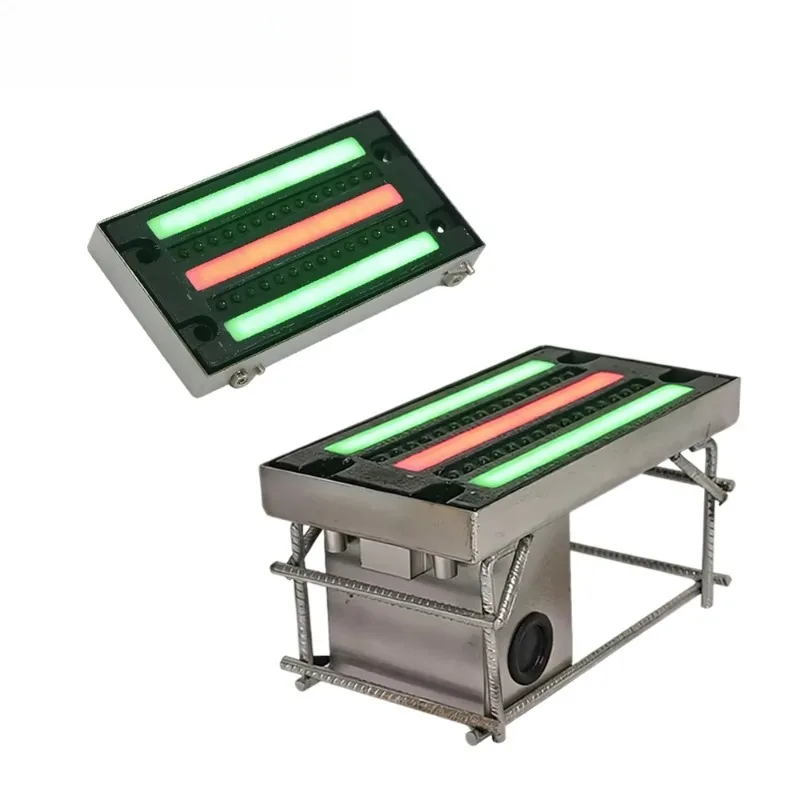Outdoor IP68 Smart  Crossing Customized White RGB Zebra Crossing Light Underground Safety