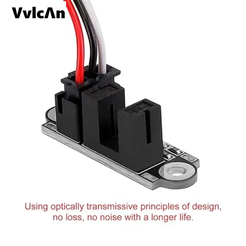 3D Printer Optical Endstop Optical Switch Sensor Photoelectric Light Control Optical Limit Switch Module with 1M Cable