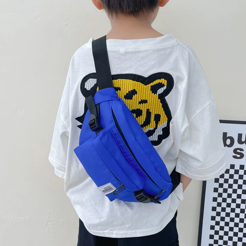 Casual Design Children\'s Chest Bag Handsome Boys Small Shoulder Messenger Bags Baby Kids Purse Handbags Cool Girls Fanny Pack