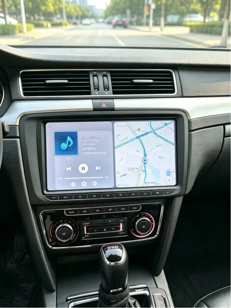ESSGOO 9" Android15 Autoradio 2+16G /4+64G /6+128G für VW Golf 5 6 Passat Polo Touran Tiguan Caddy Eos T5 Seat Skoda Wireless Carplay Android Auto GPS Navi RDS FM Wifi Bluetooth Mirror Link