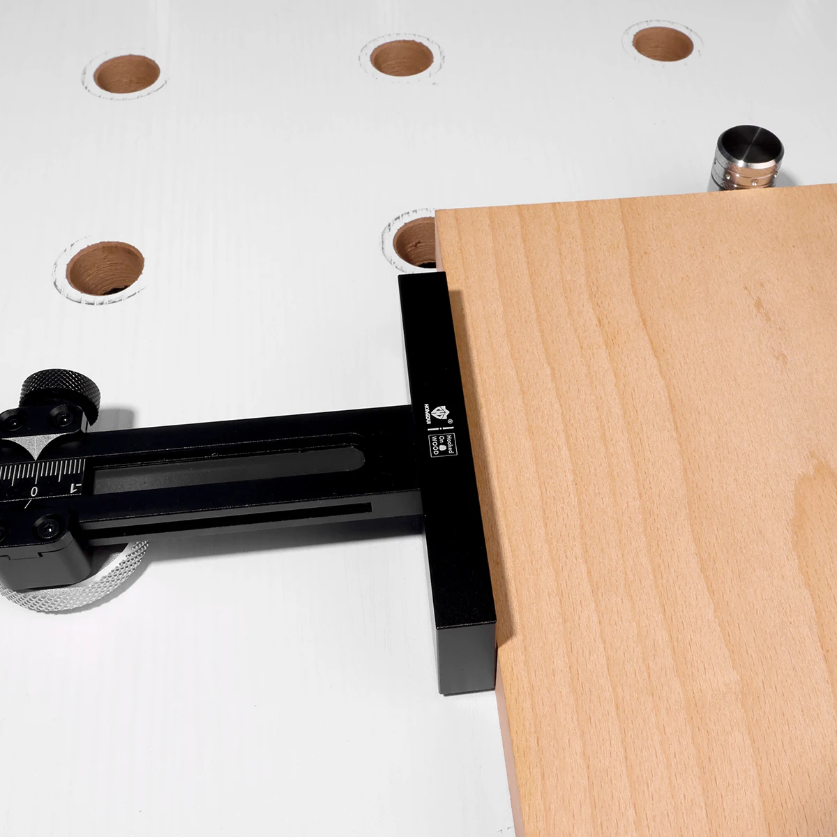 Hooked On Wood HD30-WZ06 MFT Stop For Woodworking Bench Dog MFT System