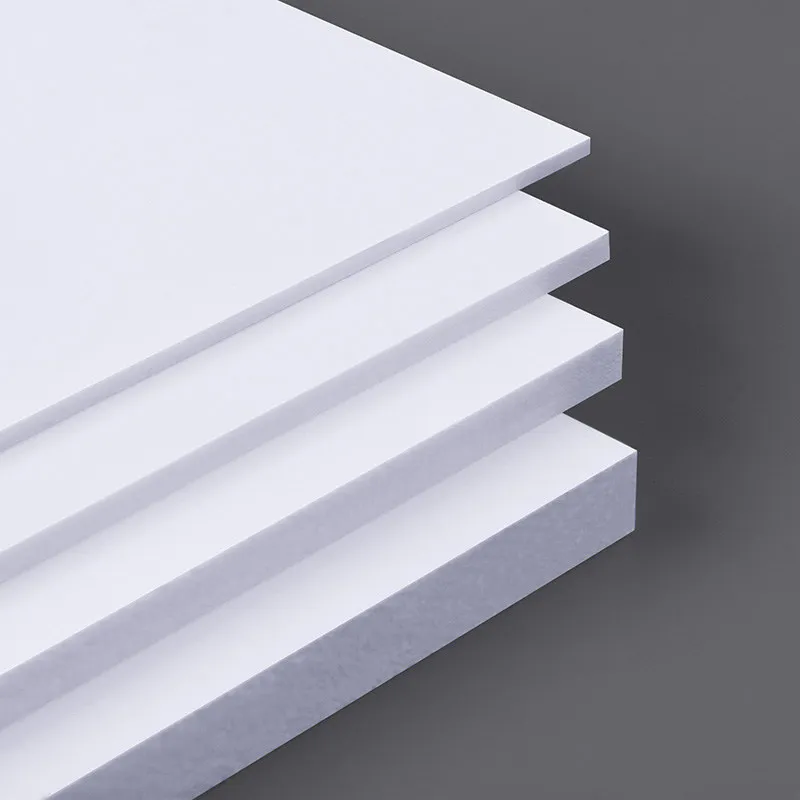 White PVC Foam Board, DIY Building Model Material, Handmade Model Making Material, Plastic Board 3-30mm Thick