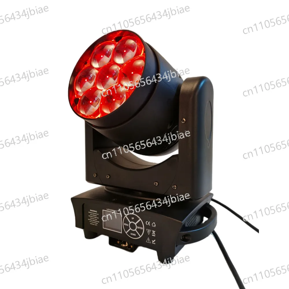 

Световой прибор Club Lighting Mini 7x40W RGBW 4-в-1 с зумом и движущейся головкой