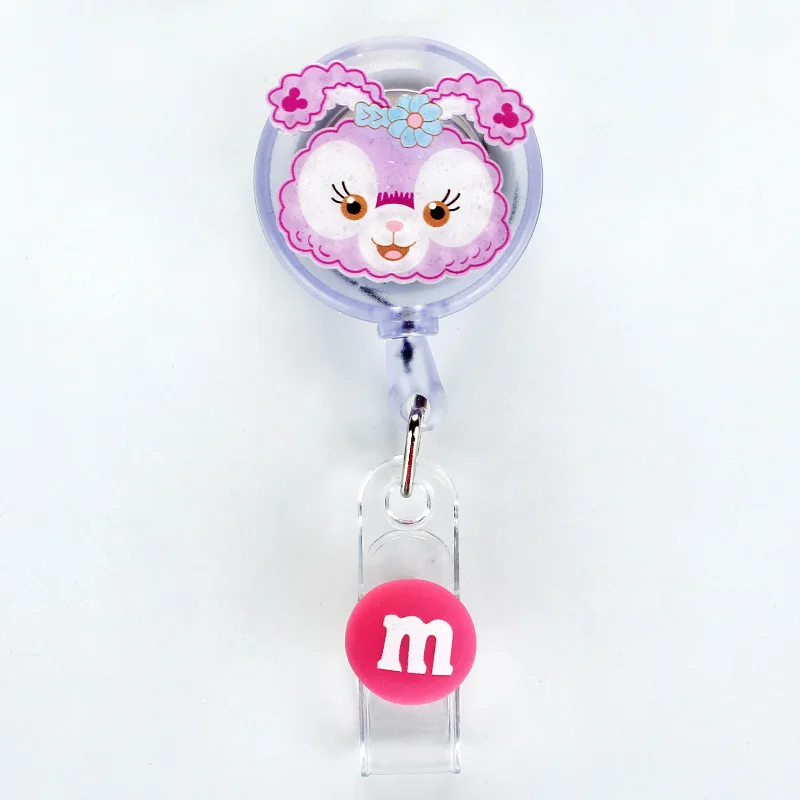 StellaLou LinaBell Duffy For ID Card Holder Scalable Toggle Clip Employee Card Doctor Nurse Chest Card Student Bus Card Holder