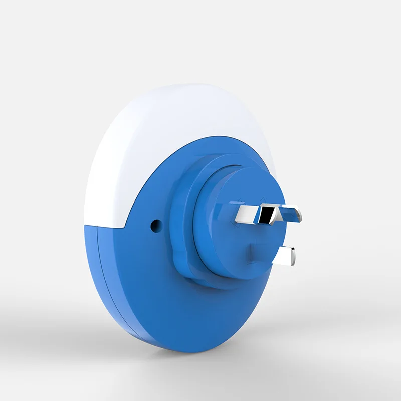 AU Smart WiFi Plug with RGB Night Light, Works with TUYA Alexa & Google Assistant, App Remote Control Timer Socket