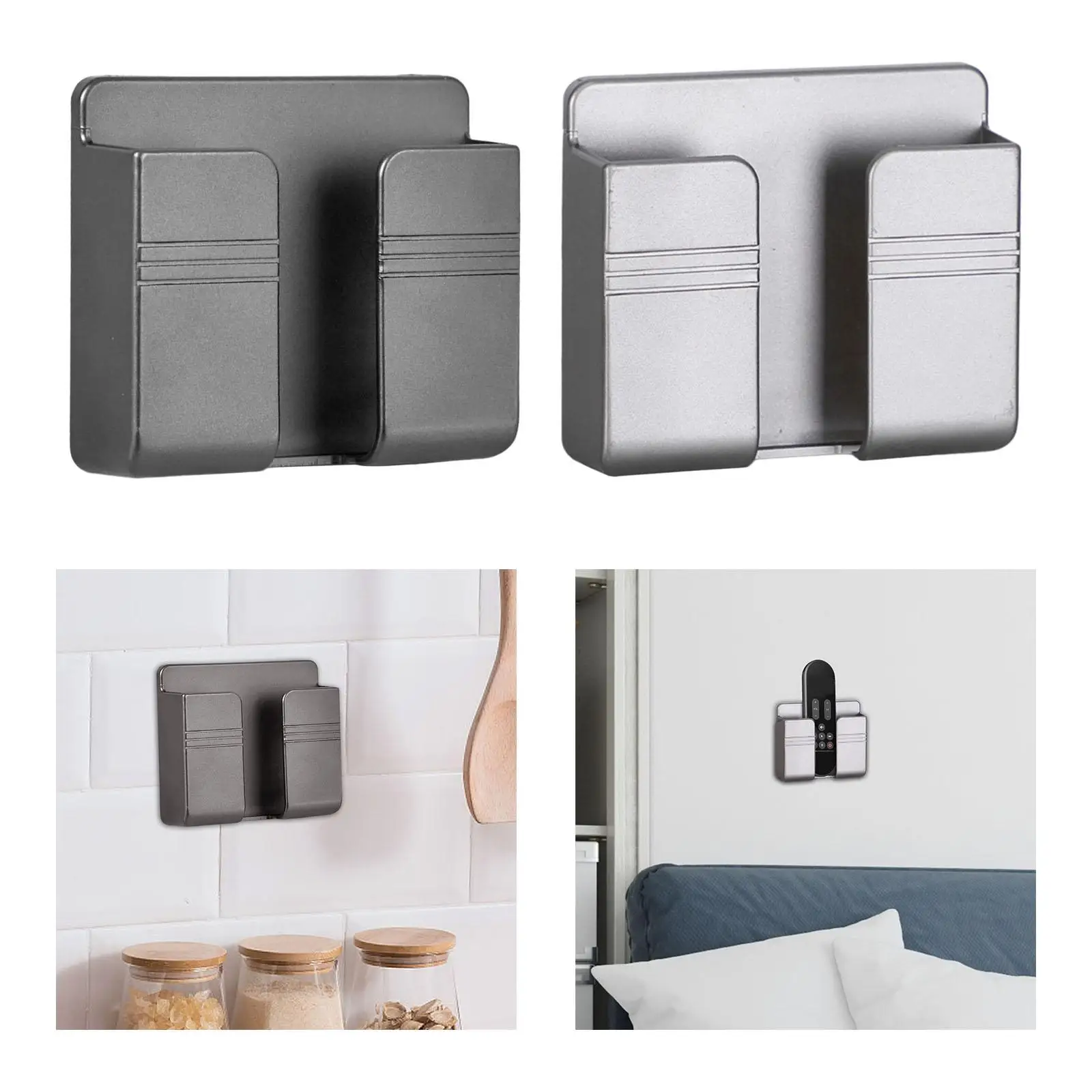 Phone Charging Rack Wall Mount Wall Storage Rack for Kitchen Office Bathroom