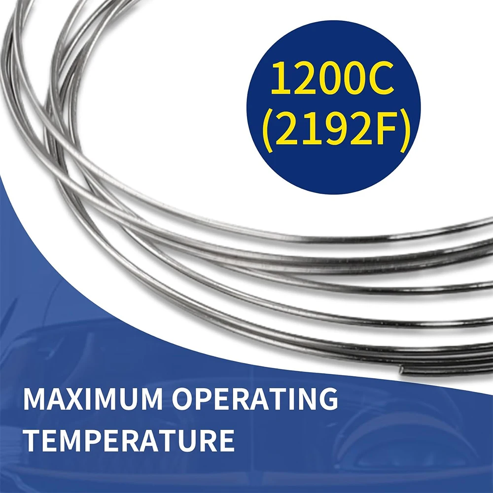 1pcs (Length 5M) Nichrome wire Diameter 0.3mm-4.0mm Cr20Ni80 Heating wire Resistance wire Alloy heating yarn Craft Wire