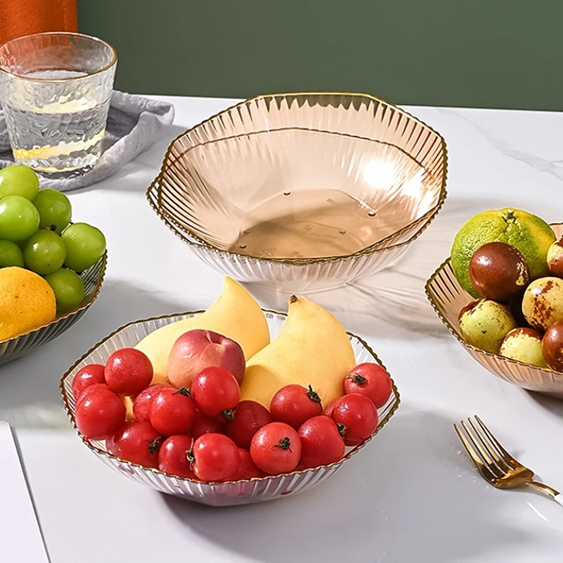 Table Plates For Serving Plates Kitchen Countertop Dish Snack Candy Cake Stand Bowl Food Fruit Plate Tableware Storage Accessory image 3