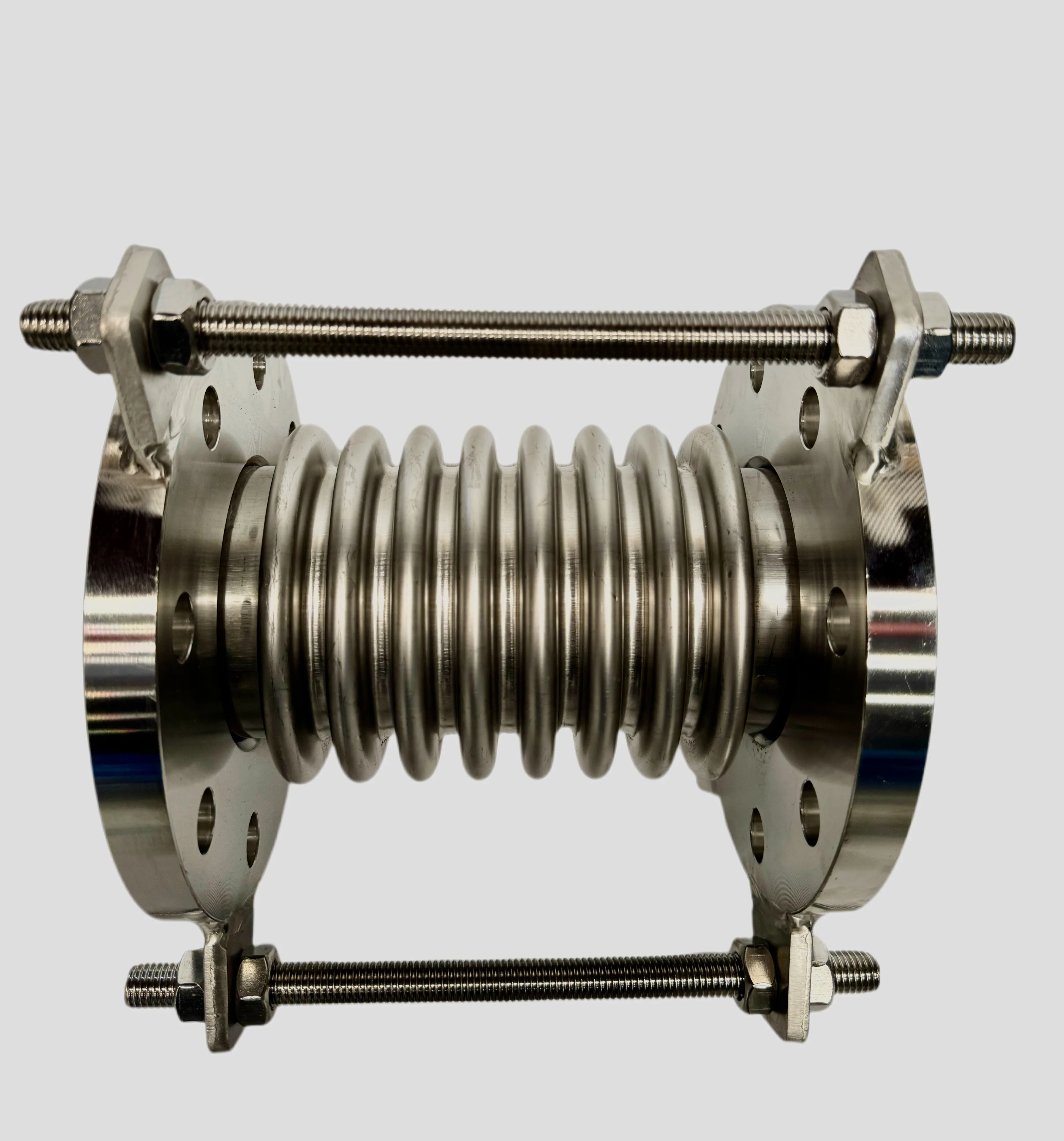 ISO100 Flexibele Rvs Balg Snelle Vacuüm Pijpklem Fittings Uitbreiding Balgverbinding voor Snelle Flens Gieten