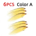 6 piezas Color A