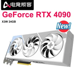 AX RTX 4090 RTX4090  Graphics Card GDDR6X NVIDIA GPU 4NM 24GB 384Bit 12Pin 16384 CUDA New Gamer Video Card placa de video