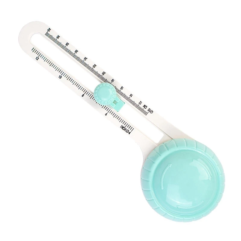 1 Piece Circle Cutter For Paper Rotary-Circular Cutter Circle Paper Cutter For Scrapbooking Green