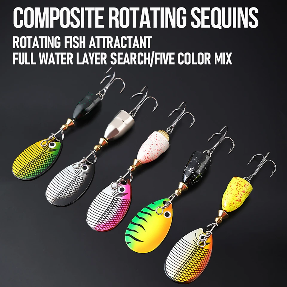 Cuchara WALK FISH – Señuelo de lanzamiento largo con triple - imagen 3