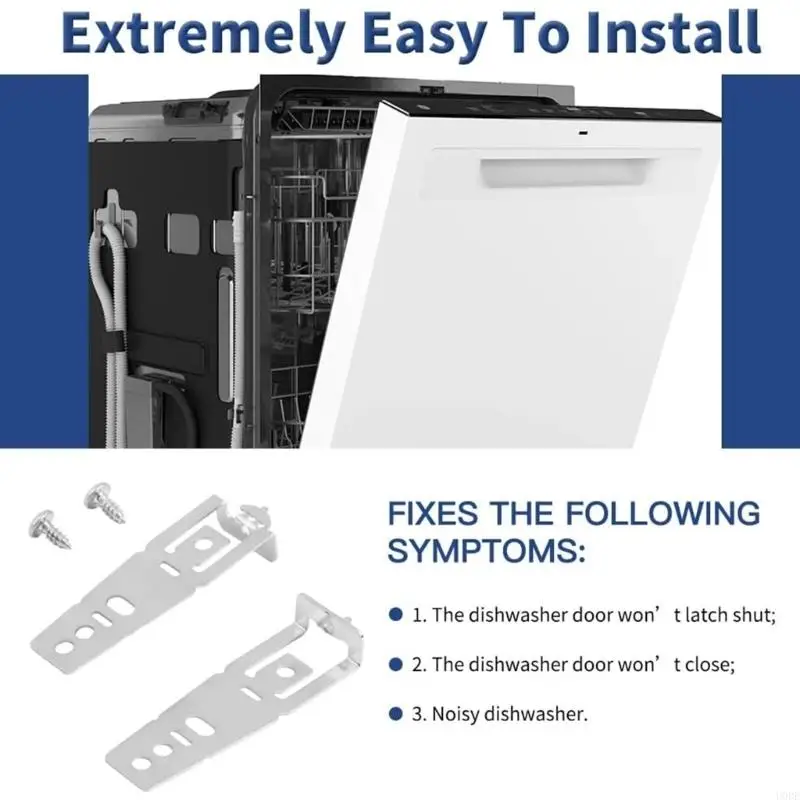   Dishwasher Support Bracket Easy Installation Long Lasting Carbon Steel Texture
