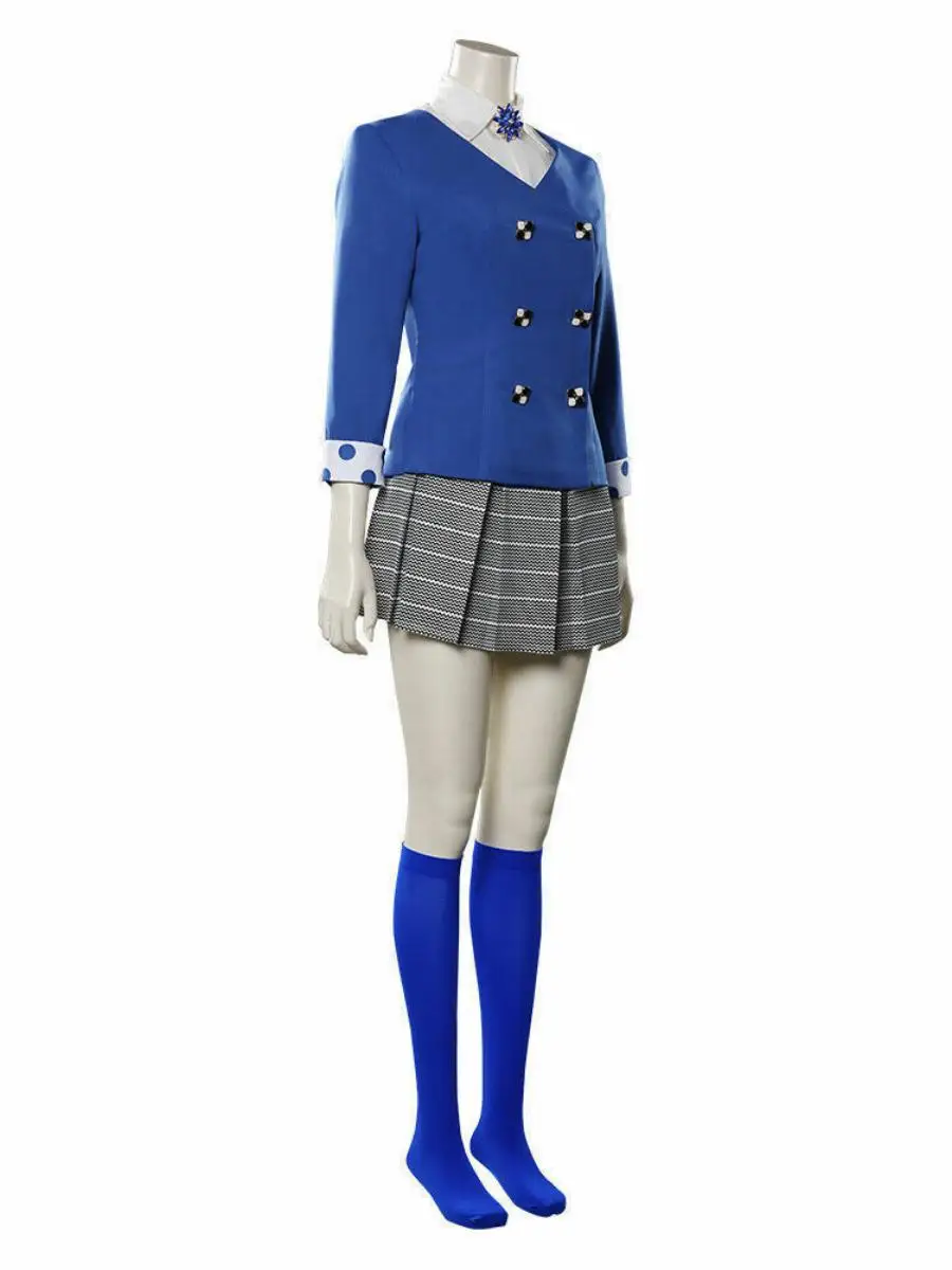 Heath Music Drama orm loween disfraz Veronica Sawyer traje étnico de escenario ropa tradicional de poliéster de verano para mujer
