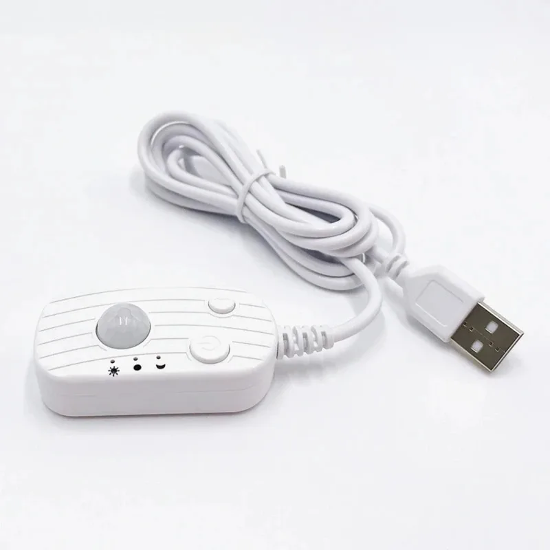 

Контроллер датчика движения PIR Smart Turn ON OFF для светодиодной ленты 5 В, USB или 4 * AAA, аккумуляторная батарея, кухонная ленточная лампа под шкафом