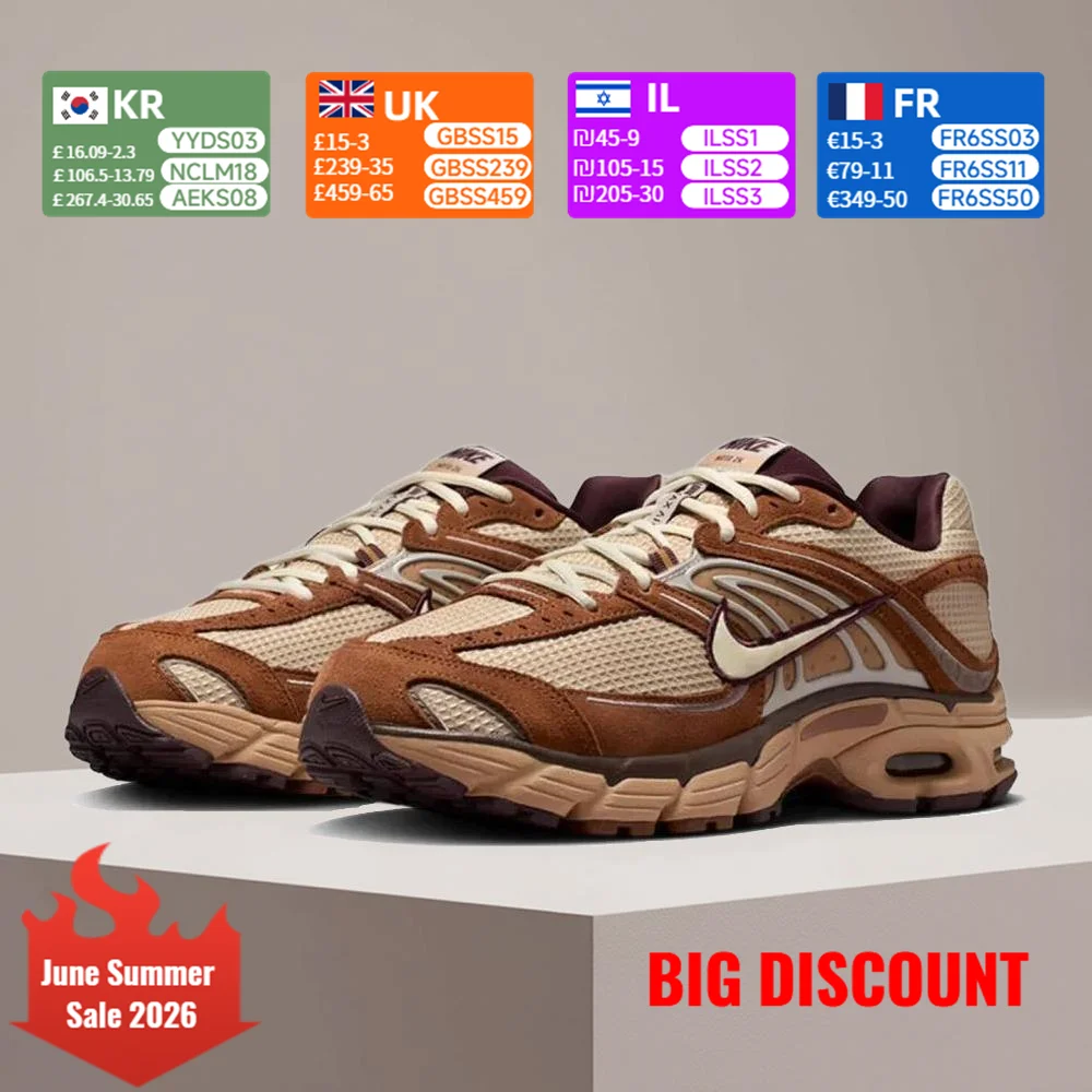 

Nike AirMax MOTO 2K Men's Cushioned Running Shoes, Sporty Casual, Stylish and Versatile, Slip-Resistant and Durable, IQ3410-281