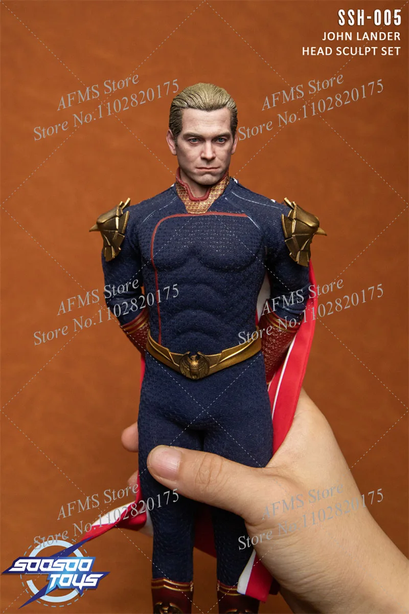 Soosootoys SSH-005 1/6 مقياس ذكر الجندي جون لاندر رئيس نحت نموذج صالح 12 بوصة SST-026 عمل الشكل الجسم