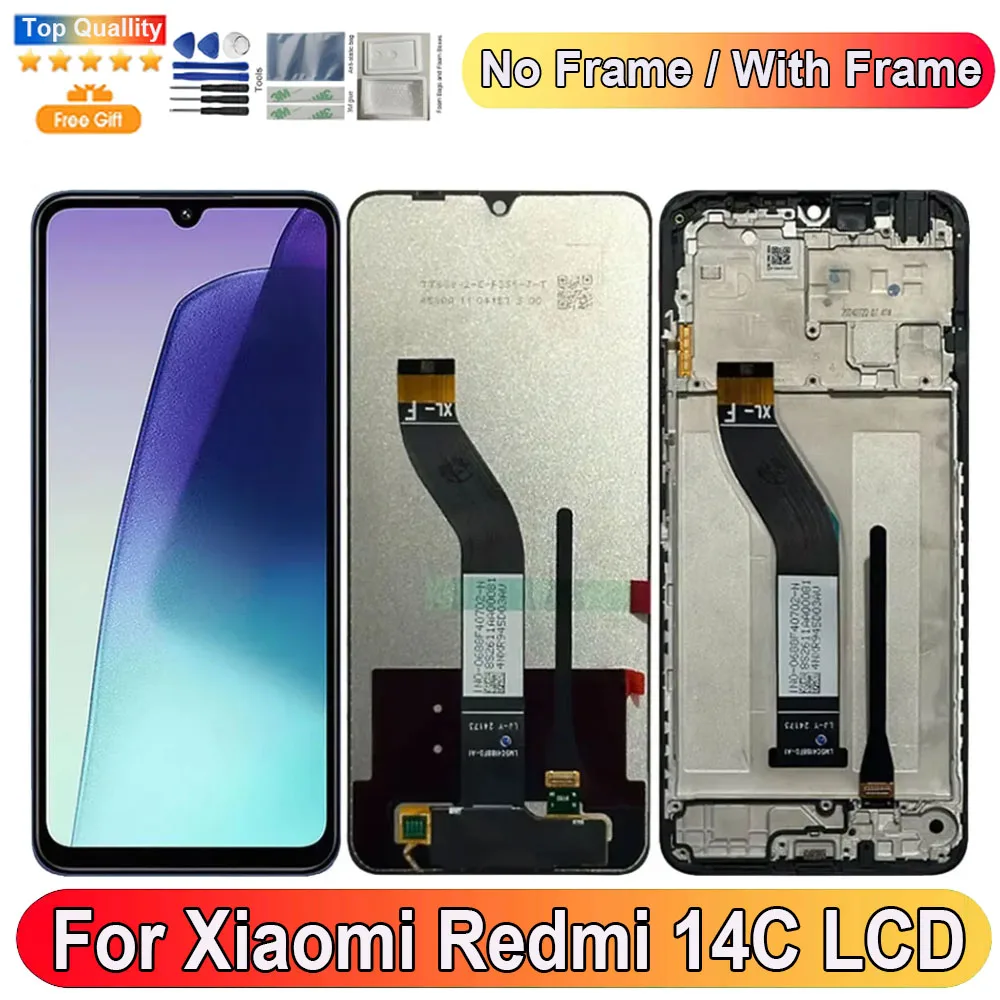 6.88''For Xiaomi Redmi 14C LCD Display Screen Touch Panel Di
