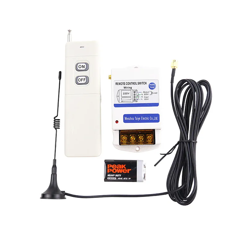 220V Remote Control Switch Water Pump Wireless Industrial Intelligent High Power Household 1km 3km 5km