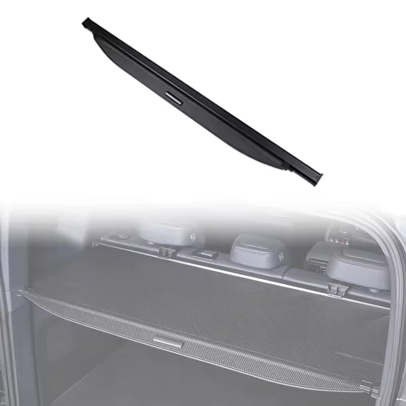 

High Quality Rear Parcel Shelf Cover Retractable Cargo Cover Partition Board Rack for Byd Leopard 5 Accessories