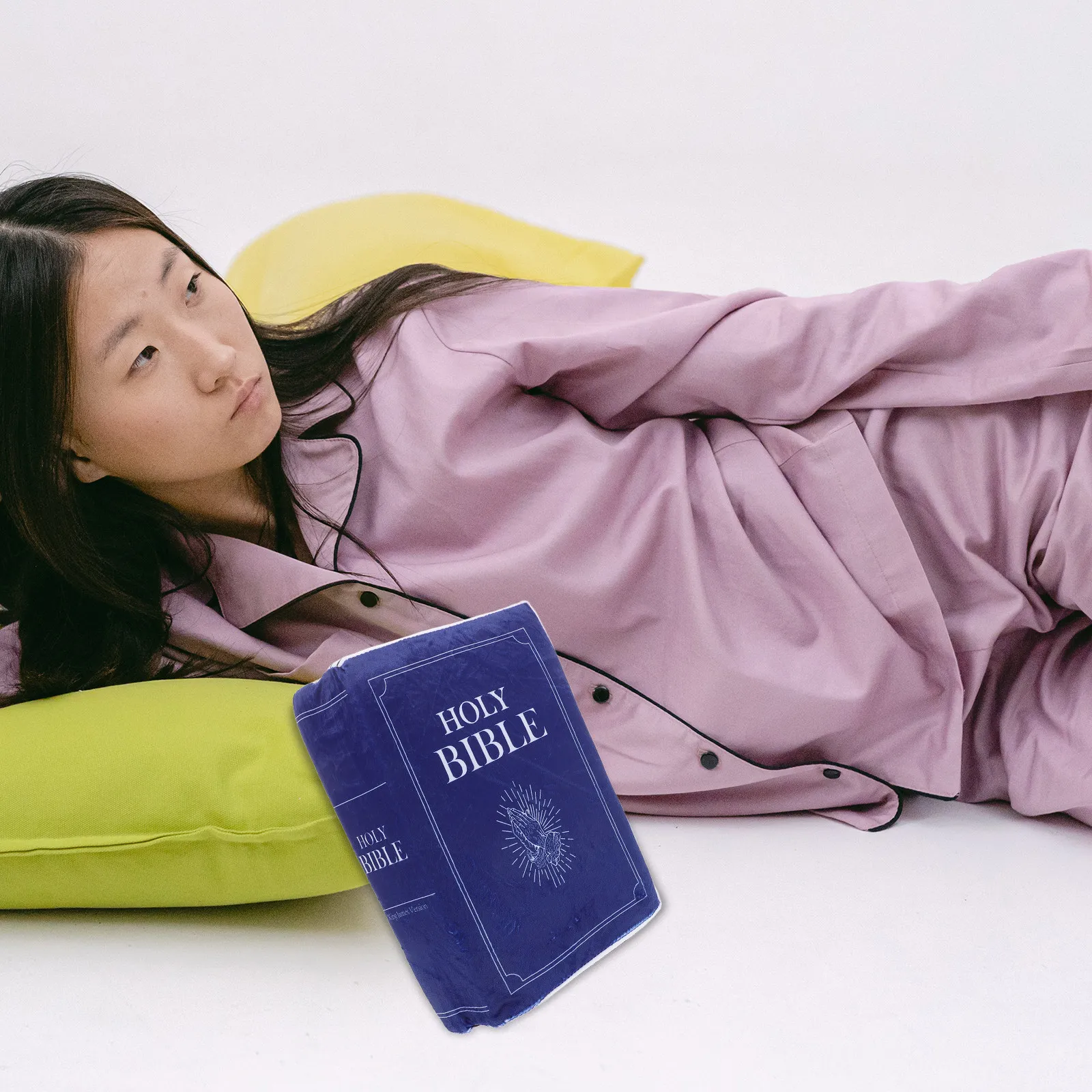 

Декоративная подушка в стиле Библии для гостиной, спальни, автомобиля, вдохновленная Священным Писанием, мягкая и поддерживающая.