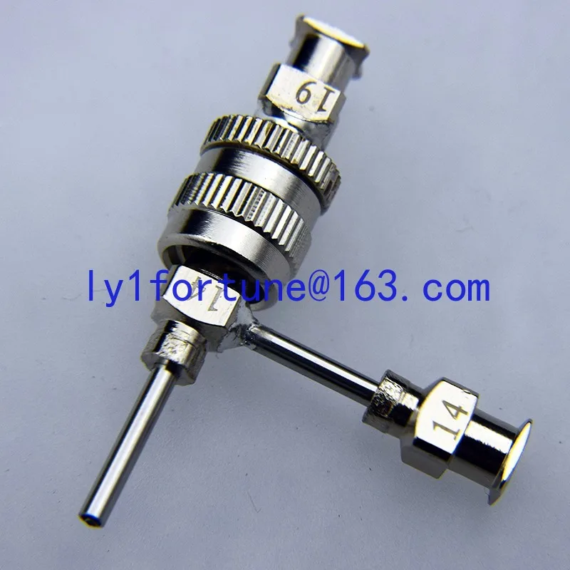 Coaxial needle Detachable 3D printing needle electrospinning metal needle tip putum core hollow fiber
