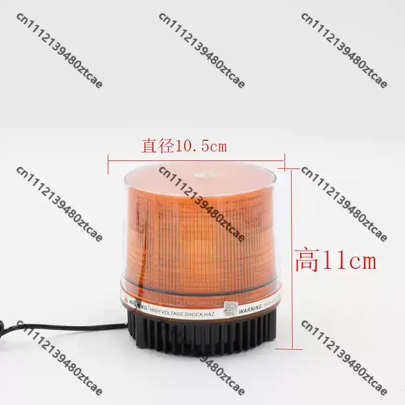 12‑24V LED Magnetic Strobe Warning Light,9 Flash Modes,Roof Beacon for School Bus