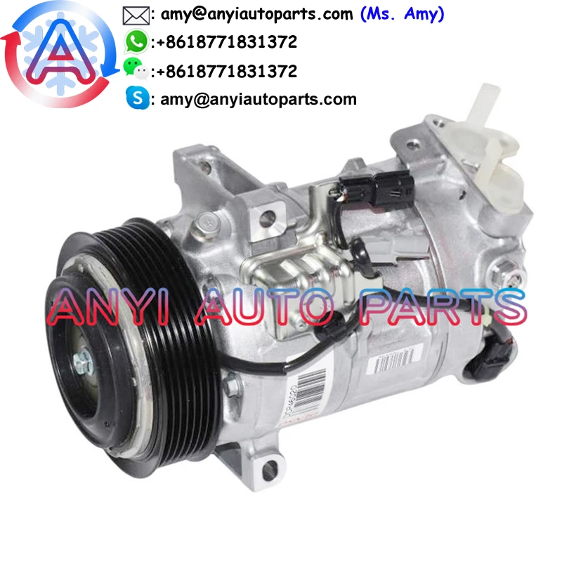 China Factory  COM200 6SBH14C 7PK Auto Car air conditioning ac compressor for NISSAN X-TRAIL 2014 - 2018 92600-4BA0AHF01234YF