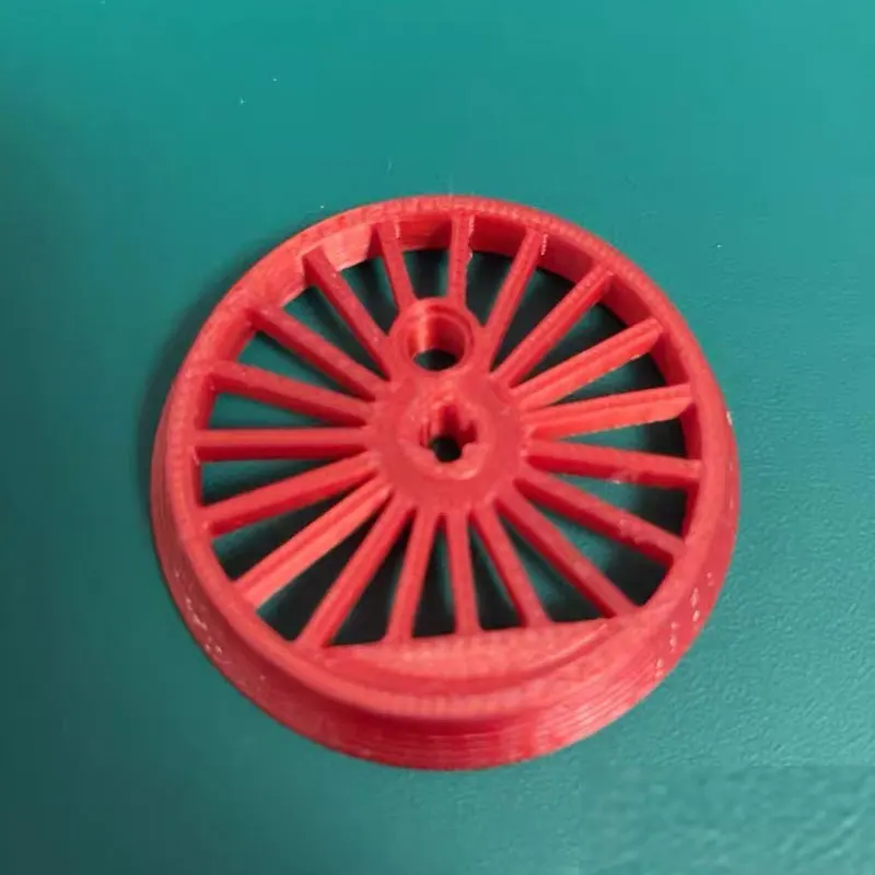 

Красные строительные блоки DR-Baureihe 80 (8w) Колесо (24 мм) 3D-набор для сборки железнодорожного транспорта, конструктор, игрушка-головоломка, подарок