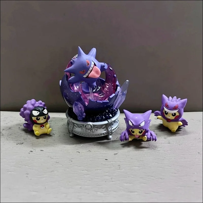 Koleksi Permata Figur Pokemon Re-Ment Asli 3 Mainan Koleksi Kotak Buta Keajaiban Misterius Bersinar Hadiah Ornamen Dekoratif