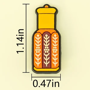 حذاء الشرق الأوسط Charms Style ، تلفزيون المملكة العربية السعودية ، أحذية النينجا للطعام والديكور ، مصباح علاء الدين ، اكسسوارات الصنادل ، 1 قطعة ، 18 قطعة أعلى 8 مبيعات لأحذية علاء الدين - رقم 6