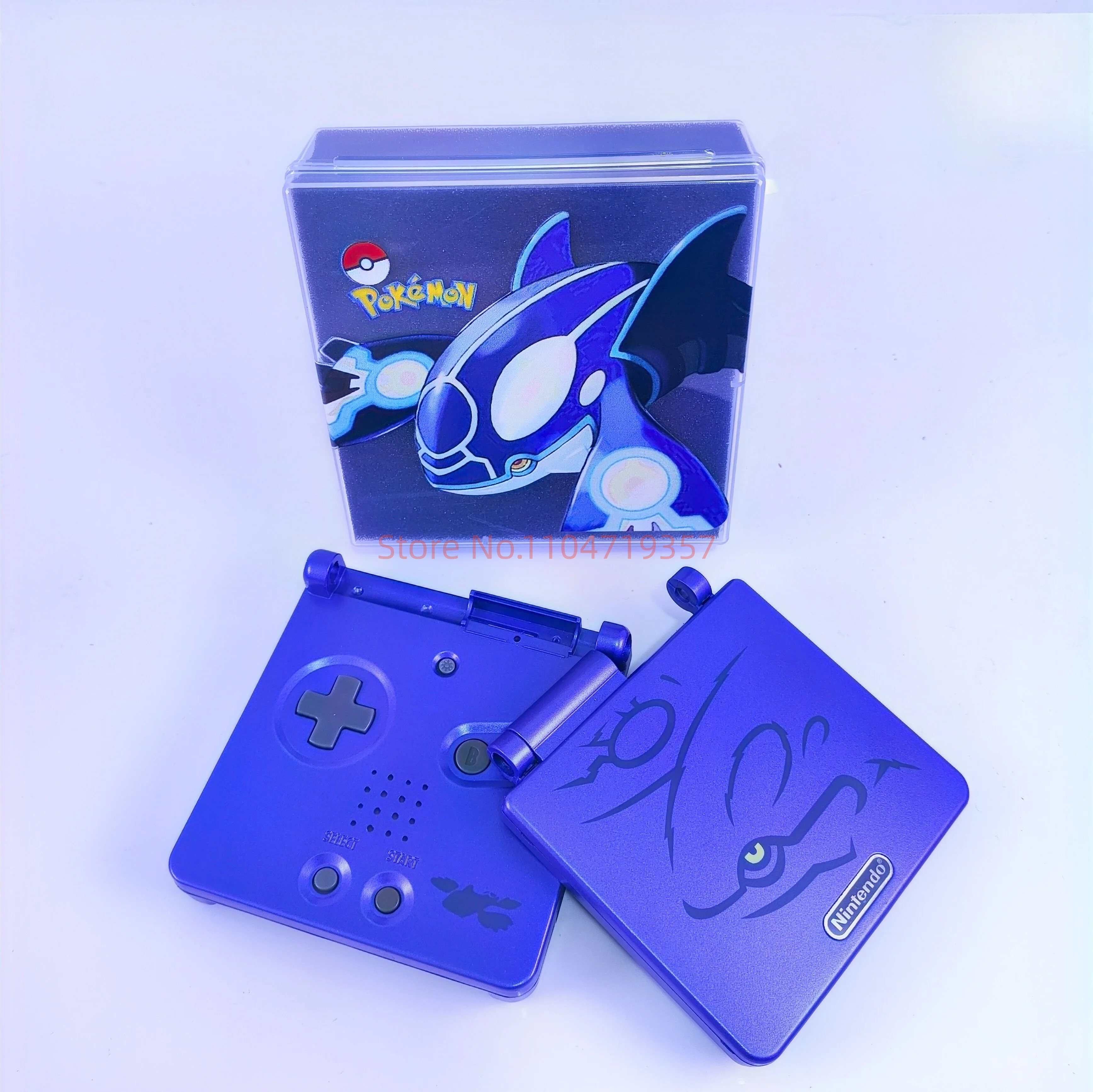 Met Box Gba Sp-verpakking en Shell Set Gengar Limited Edition, compatibel met Ips-scherm, Limited Edition speelgoedgeschenken