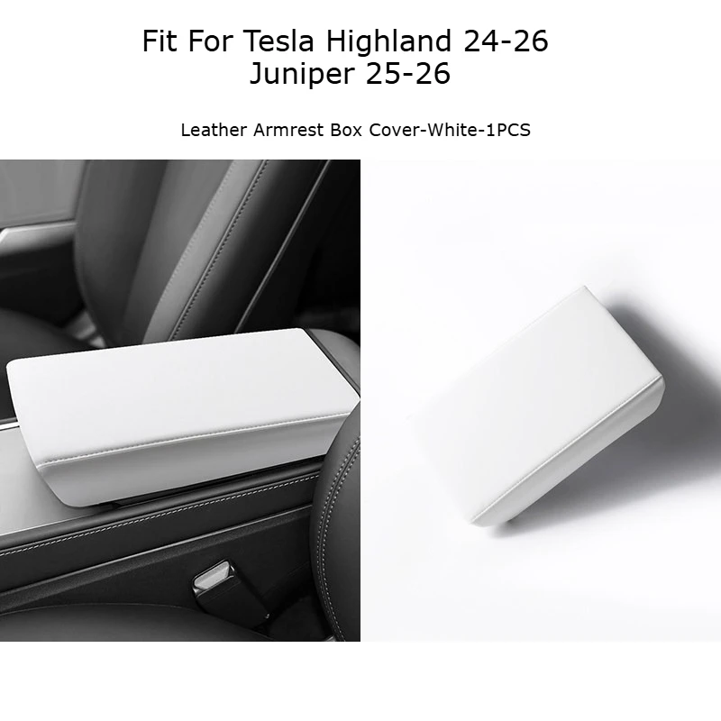 White  Armrest Box