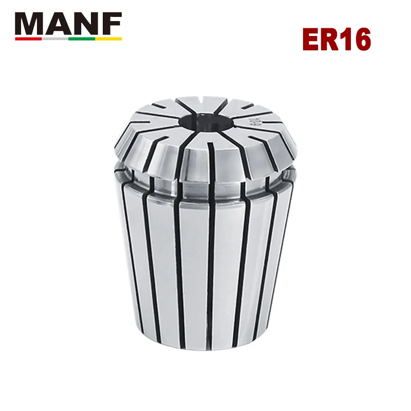 

MANF ER16-1/2/3/4/5/6/7/8/9/10/3.175 0.008U Precison Spring Collet Chuck For CNC Milling Lathe & Machine Lathe