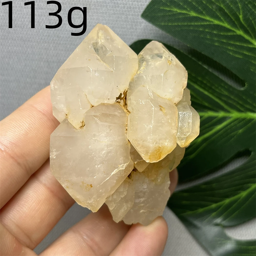 مجموعة كريستال طبيعية كريستال زهرة الكوارتز الأناناس عناقيد كريستالية عينة معدنية الأصلي جوهرة جمع شفاء الحجر