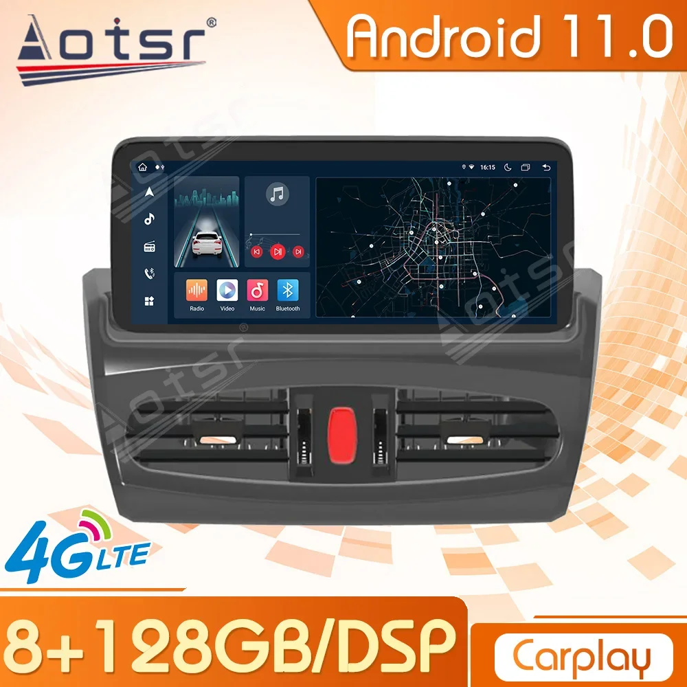 Lizpofly Android Car Radio For Toyota Land Cruiser Prado 2010-2013 CarPlay Bluetooth Central Multimedia Player Head Unit