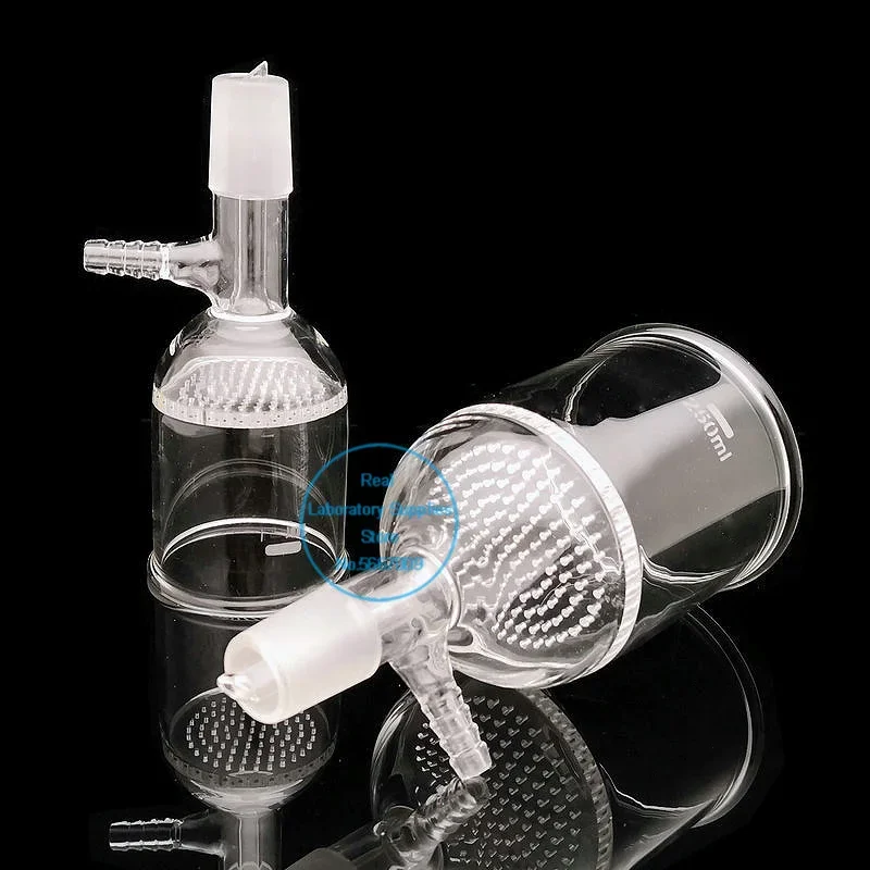1piece 30ml/60ml/100ml/150ml/250ml/500ml/1000ml Glass Suction Filter Funnel (Default 24#)
