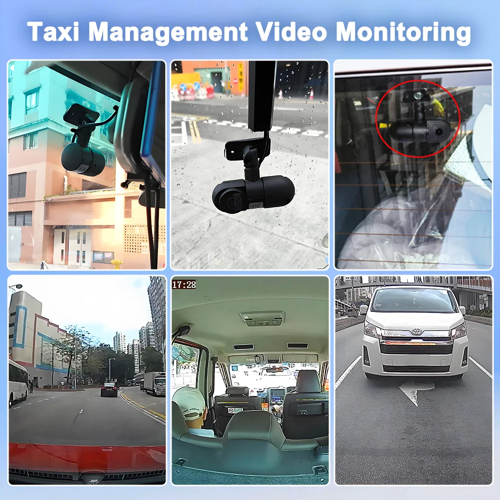 Système de gestion CITOPS Taxi MDVR : suivi GPS en temps réel, surveillance du comportement du conducteur et interphone pour la prévention des accidents de flotte