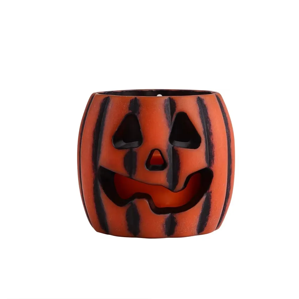 

Warm Light Pumpkin Lantern Pumpkin Head Electronic Candle LED Electronic Candlelight Small Size LED Light Small Night Light