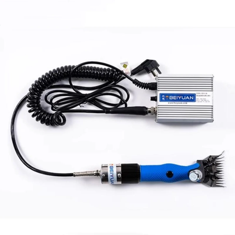 

Good Price Blue Electric Shears BEIYUAN Sheep Shearing New Adjustable Speed 220V Wool Scissors BEIYUAN