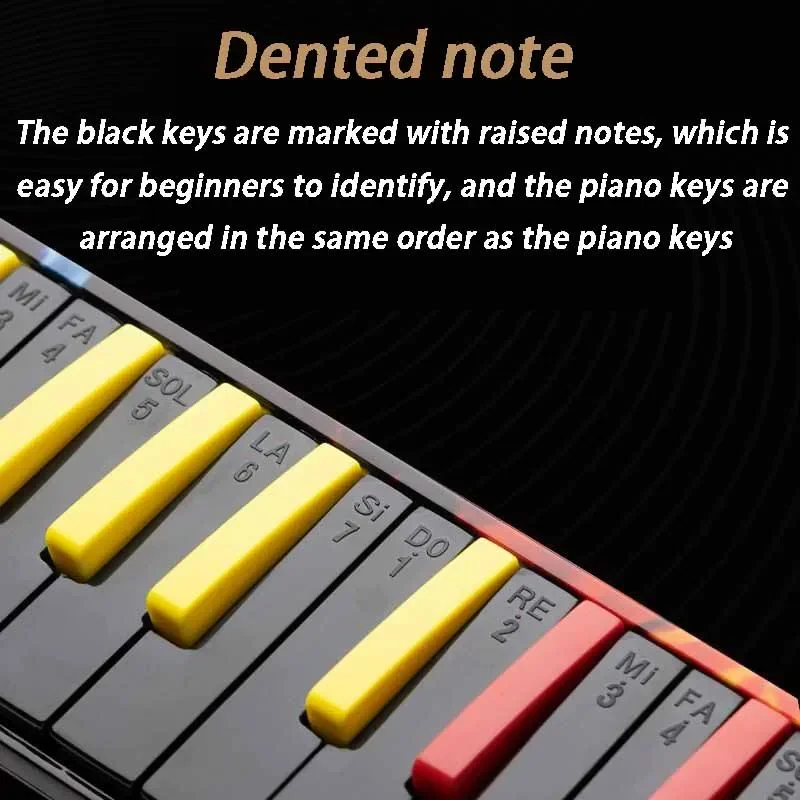 Melodica Elementary School Children Portable Adults Practice Professional Musical Keyboard Instruments Accordion Musical Piano